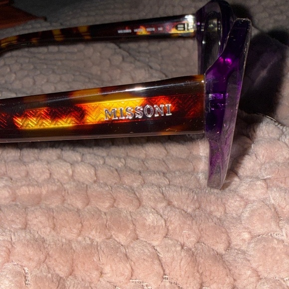 Missoni Violet Ombre Sunglasses with Tangerine Case main image 5